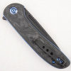 Нож WE Knife Saakshi, 20CV Black, Titanium Blue/Marble Carbon Fiber Нож WE Knife Saakshi, 20CV Black, Titanium Blue/Marble Carbon Fiber - купить в интернет-магазине Blademan